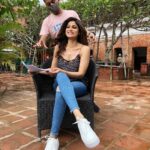 Shamita Shetty Instagram - First day of shoot on a new Web Series ❤️ @zee5 ,hair : @ashisbogi #shootlife #lovemywork #workmode #webseries #funmoments #kolkatta