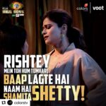 Shamita Shetty Instagram - #Repost @colorstv Like they say, never ever mess with a Shetty! Dekhiye #BiggBoss15 tonight at 10.30pm only on #Colors. Catch it before TV on @vootselect. #BB15 @shamitashetty_official