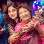 Shamita Shetty Instagram - RIP Saroj Ji 💔 am so blessed to have had the opportunity to work with you and learn from you .. will miss u❤️