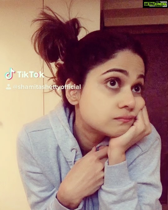 Shamita Shetty Instagram - Tik tok 🙆♀️ #babygirl #cute #tiktok #instadaily