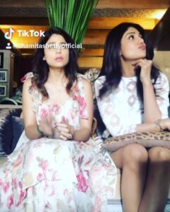 Shamita Shetty Instagram - #tiktok madness🤣 #sistersquad #instafun #funnyvideos #funnyshit #instavideo