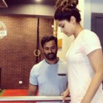 Shamita Shetty Instagram - Another session with my fav @thevinodchanna at #vcfitness 💪 #workoutvideo #fitnessmotivation #gym #nopainnogain #fitnessgirl #fitness #lovinit #instafitness #instavideo