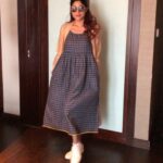 Shamita Shetty Instagram - Sunday Vibes 🎀❤️ outfit : @theancestrystore #sundayvibes #comfy #love #happiness #casualwear #traveldiaries
