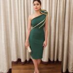 Shamita Shetty Instagram - About last night for an event 🎀 Outfit: @amybillimoria Shoes: @jimmychoo Clutch: @azotiique @myraaraheja #colombo #eventdiaries #glam #fashion #style #ootd #photooftheday #instagood #workmode #instaglam