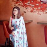 Shamna Kasim Instagram - Trust the timing of ur life…. Saree : @pushpa.vathi67 Pics : @neerajkochiphotography Hair : @sajithandsujith
