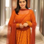 Shamna Kasim Instagram - Keep calm and live ur dreams…. Costume : @anooshageorgesunoj @styledivalabel