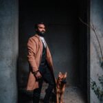 Shanmuga Pandian Instagram - It was great shooting for the @thewoneskennels calender shoot 2020 with my fav dog ! The team behind the calendar shoot curated and executed this look amazingly. Makeup and Fashion @suresh.menon Photography @anirudh.sriknth Concept & creative @thetravelleraa @thewoneskennels @vijayaprabhakaran_ #calendershoot #suitedup #dogloversofinstagram #woneskennels