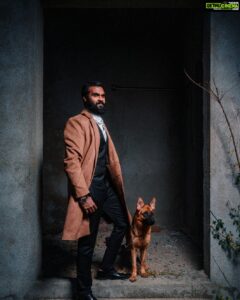 Shanmuga Pandian Instagram - It was great shooting for the  @thewoneskennels calender shoot 2020 with my fav dog !

The team behind the calendar shoot curated and executed this look amazingly.

Makeup and Fashion @suresh.menon 

Photography @anirudh.sriknth 

Concept & creative @thetravelleraa 

@thewoneskennels @vijayaprabhakaran_ 

#calendershoot #suitedup #dogloversofinstagram #woneskennels
