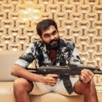 Shanmuga Pandian Instagram - Chilling with my 1:1 scale model of an ak47 #pubg #winnerwinnerchickendinner