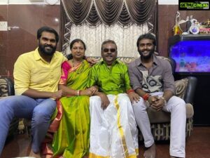 Shanmuga Pandian Instagram - Diwali time with my dearest family..

#diwali #familytime