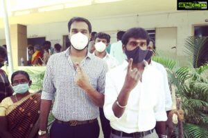 Shanmuga Pandian Instagram - It's not enough to just want change ... You have to go and make change by voting 
#voteforchange