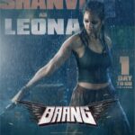 Shanvi Srivastava Instagram - Here's presenting @shanvisri as LEONA ! 1 DAYTO GO FOR #Baang TEASER! #BaangMovie @raghudixit11 @Udayleela1 @sree_ganeshgani @shravyashree1 @yogarajofficial @ritvikofficial #NatyaRanga #PoojaVasanthKumar @KRG_Connects @aanandaaudio @chethandsouza