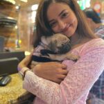 Shanvi Srivastava Instagram – the love is real💕💕💕🥺 #doglover #shanvisri