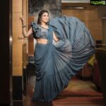 Sherin Instagram - Let it go! @monickadavid thanks for styling me on such short notice, we totally rocked the red carpet! - 📸 - @sarancapture - 👗 - @tifarachennai - 💅🏼 - @kabooki_mua - 💇🏻‍♀️ - @jazz.makeover . . . . . . . . . . . #sherin #styling #saree #fusion #ootd #ootdfashion #biggbosstamil #biggboss3 #love #tamil Taj Clubhouse