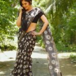 Sherin Instagram - ♥️♥️ . . . . #sherin #love #saree #fashion #styling Pondicherry