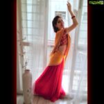 Sherin Instagram - Good morning everyone! ❤️❤️ . . . . . . . . #love #sherin #halfsaree #saree #sareelove #fashion #styling #indian #biggbosstamil #biggboss #red #tamil Bangalore, India