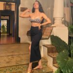 Sherlin Seth Instagram - Soft drizzle and golden anklet!✨🌧️ #goa'2021 PS: Subtly showing-off my abs :p (okay maybe not so subtle) . Picture credits : @kratinc 🤍 . . #bikini #bikinibod #abs #slit #slitdress #anklets #sherlinseth #bollywoodmovies #stargirl #tamilactress #tamilhot #telugucinema #tamilcinema #foryoupage #viralpost