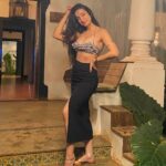 Sherlin Seth Instagram - Soft drizzle and golden anklet!✨🌧️ #goa'2021 PS: Subtly showing-off my abs :p (okay maybe not so subtle) . Picture credits : @kratinc 🤍 . . #bikini #bikinibod #abs #slit #slitdress #anklets #sherlinseth #bollywoodmovies #stargirl #tamilactress #tamilhot #telugucinema #tamilcinema #foryoupage #viralpost