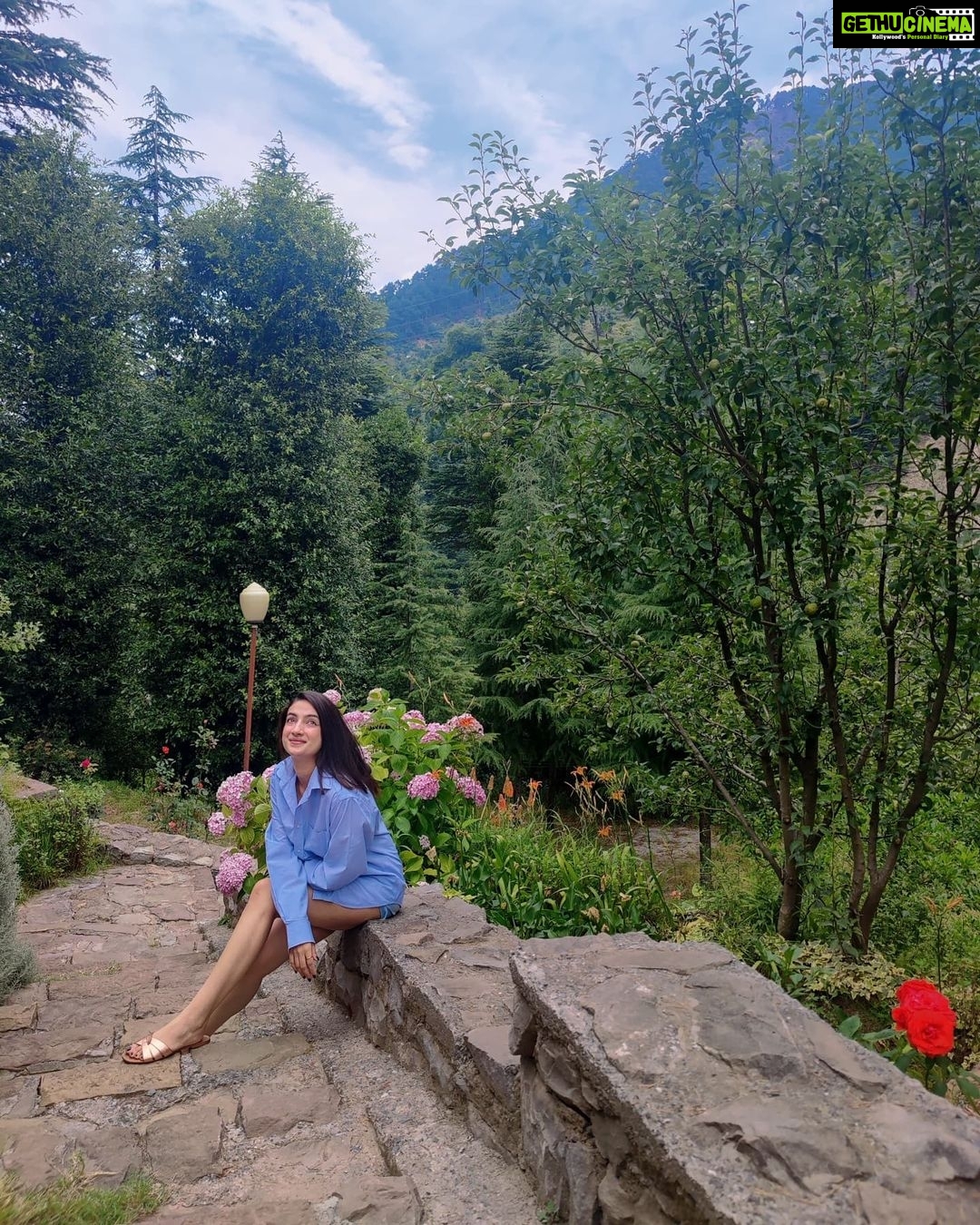 Sherlin Seth Instagram - Papa's oversized shirt, Cool mountain breeze with kahwah and calm mind is my kind of morning ! #justpahadibachathings PS : no make up, only mountain glow π¦ πΈ @sandeep8945 . . . #jammukashmir #jammukikudi #kashmirtourism #kashmiri #jammuandkashmir #kollywoodcinema #viralpost #foryoupage #forme #sherlinseth #mountains #fresh #mountainbaby #tamil #telugu #andhrapradesh #tamilnadu #bollywood #calfmuscles #leg Batote J&K