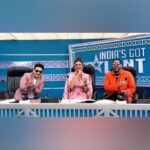 Shilpa Shetty Instagram - Kya @badboyshah, @manojmuntashir ji, aur main @kirronkhermp ji ko miss kar rahe hain?🥺 "HAANJI JUMPING" 😂🤣 @sonytvofficial @fremantleindia . . . . . #IGT #IndiasGotTalent #BTS #setlife #shootmodeon #BehindTheScenes #gratitude #blessed