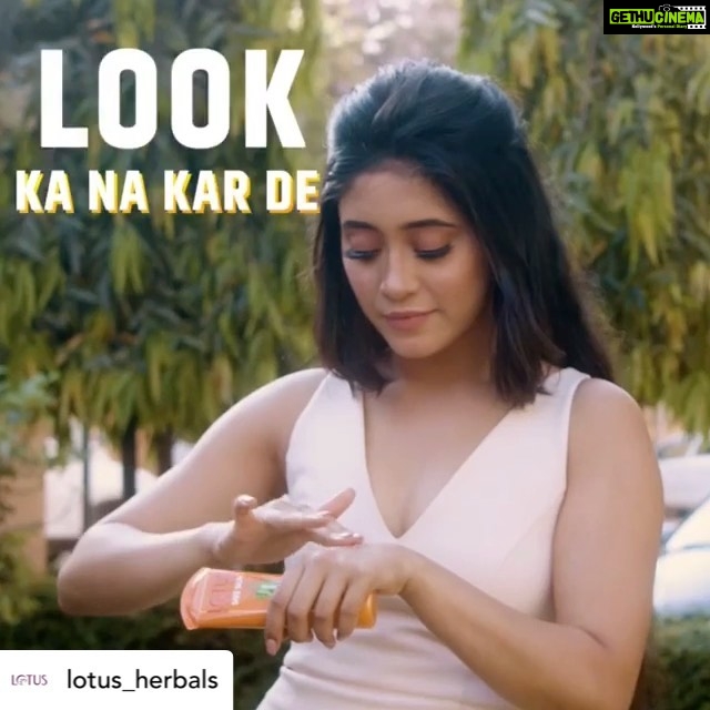 Shivangi Joshi Instagram - As the summer sun shines brighter every day, we thought we'd shed some light on its dark secrets. 👀 We want you to see the #DhoopKaAsliRoop and stay protected from its #DangerouslyBright rays. Wondering what these secrets are? Watch the video to find out, and share it to help spread the word. Featuring: @shivangijoshi18 @karishmasharma22 @rohanmehraa @tridhac @tanyasharma27 @shaktiarora . . #LotusHerbals #Karishmasharma #Rohanmehra #Shivangijoshi #Tridhac #Tanyasharma #Shaktiarora #DhoopStepChallenge #PSA #HerbalSunscreen #SummerEssential #OilControl #SPFForAll #SunCare #SPF #SunDamage #SummerSun #ReadyForSun #CrueltyFree #MatteLook #NonOilySunscreen #UVRays #MatteGelSunscreen #BroadSpectrum #InvisibleSunscreen #SPFIsYourBFF #SunscreenAlways #SunscreenEveryday Reposted from @lotus_herbals