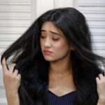 Shivangi Joshi Instagram - Dry hair horror? The struggle is real. Come winter, and all my bad hair days will knock at the door! Are you also terrified by it? Share your winter hair woes using the ‘Dear Winter’ template from my recent story, with #WinterHairIsComing #DearWinter #WinterDryHair #DryHair