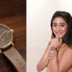 Shivangi Joshi Instagram - The new shimmery Timex Celestial Opulence watch is my absolute favourite, because it matches perfectly with my star sign. Carefully curated with Swarovski crystals and the INDIGLO light up on the watch dial makes it very elegant and trendy. Also, the leather strap makes it so comfortable to wear! Just love it! Get yours today by logging onto shop.timexindia.com #Timex #TimexIndia #CelestialOpulence @timex.india