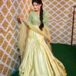 Shivangi Joshi Instagram - THE 19th ITA AWARDS 2019 Outfit:- @taandonreynu Styled by:- @nehaadhvikmahajan Ring:- @lalajugalkishore Indore, India