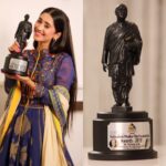 Shivangi Joshi Instagram - #DadasahebPhalkeFilmFoundation #dadasahebphalkeawards2019 💙