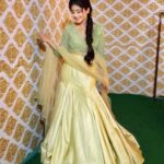 Shivangi Joshi Instagram - THE 19th ITA AWARDS 2019 Outfit:- @taandonreynu Styled by:- @nehaadhvikmahajan Ring:- @lalajugalkishore Indore, India