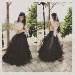 Shivangi Joshi Instagram - 🖤 Outfit:- @the_adhya_designer @akashidesignerstudio @aradhya_designer