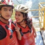 Shivangi Joshi Instagram - ❤️ #throwback #flyingfox #rishikesh @khan_mohsinkhan