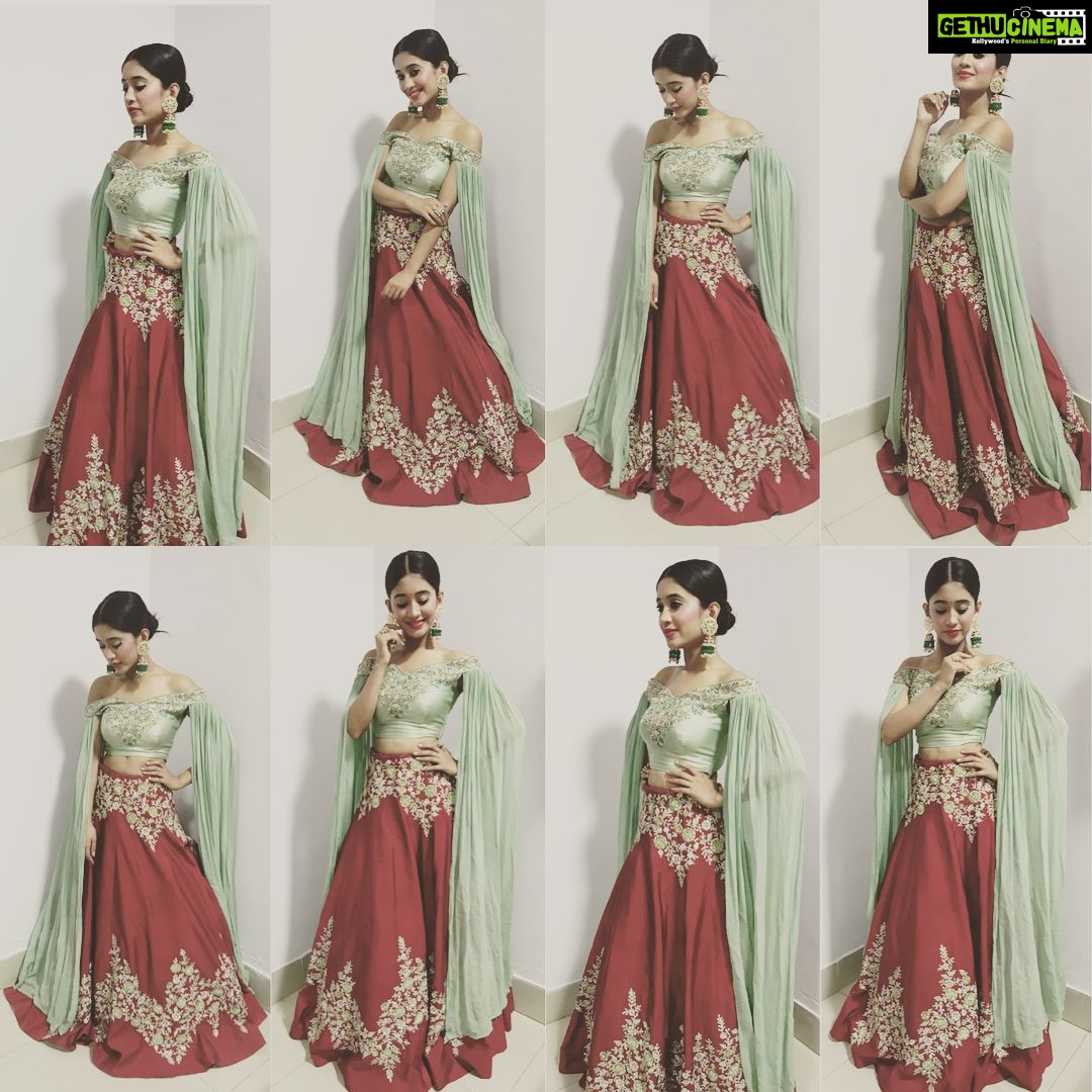 Shivangi Joshi Instagram - 🧚🏻♀️ Styled by:- @nehaadhvikmahajan Jewellery by:- @adan_creation_ Outfit by:- @the_adhya_designer @aradhya_designer