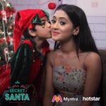 Shivangi Joshi Instagram - This year Christmas has become even more special with all your amazing gifts. Thank you all and don’t forget to get something amazing with the #MyntraEndOfReasonSale from 22nd-25th Dec. #BeYourStarsSecretSanta @Hotstar. Now watch me unbox the gifts! https://goo.gl/nq6Sj8