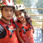 Shivangi Joshi Instagram - ❤️ #throwback #flyingfox #rishikesh @khan_mohsinkhan