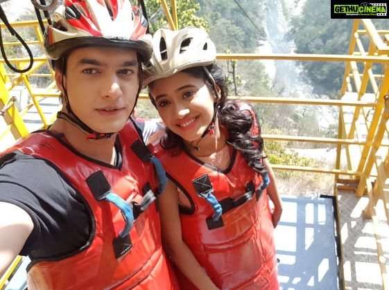 Shivangi Joshi Instagram - ❤️ #throwback #flyingfox #rishikesh @khan_mohsinkhan