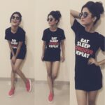 Shivangi Joshi Instagram - EAT SLEEP CONQUER REPEAT Outfit:- @fashion_junction29 Shoes:- @stylecaboodle