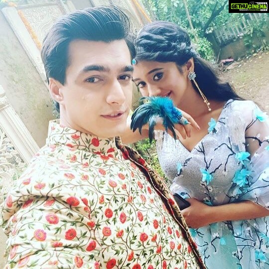 Shivangi Joshi Instagram - I love us. @khan_mohsinkhan #shivin #kaira