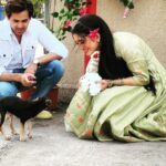 Shivangi Joshi Instagram - Anandi-Anand 🌸 #AnaAn #balikavadhu2 @randeepraii @colorstv