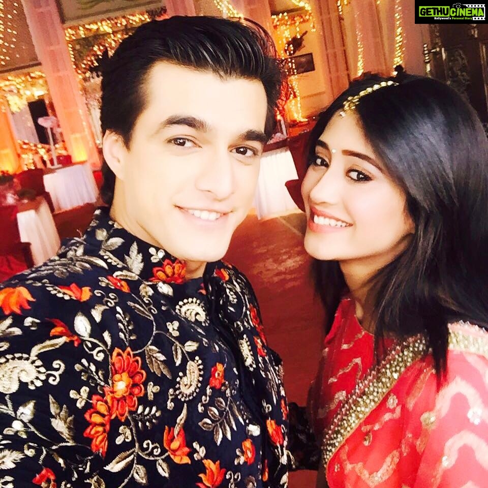 Shivangi Joshi Instagram - #kaira #engagement💍 #togetherforever #love❤️ @khan_mohsinkhan
