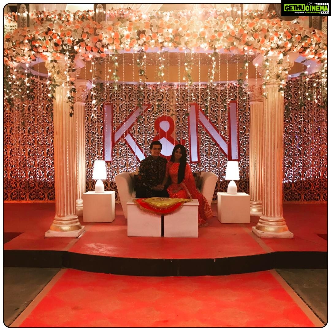 Shivangi Joshi Instagram - Engagement💍 #kaira❤️