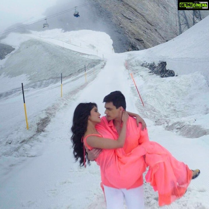 Shivangi Joshi Instagram - "I'm obsessed with you. Utterly, willingly and wonderfully so." #kaira❤️ Mount Titlis, Switzerland