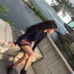 Shivangi Joshi Instagram - #rhinefalls💙