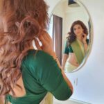 Shraddha Das Instagram - 💚 Styled by @supriya.badabagni & @chandana_manchukonda Hair : Gourie Patil 📸 @harish_chiluka_official #ardham #telugu #tamil #movie #bts Chennai, India
