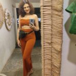 Shraddha Das Instagram - 🍊 Styling : @artbyavnee #coordset #rustorange #messyhairdontcare #shraddhadas