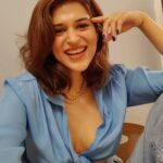 Shraddha Das Instagram – 💙
Styling @artbyavnee @artbyavnee 

#workmodeon #nmrk #shraddhadas Mumbai, Maharashtra