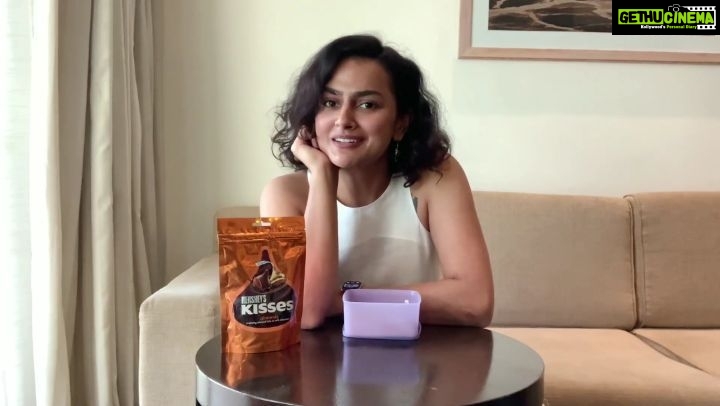 Shraddha Srinath Instagram - It’s been said, the fondest memories are made in school. They’re right, they do. With not a care in the world but a lunch box full of happiness and Hershey's Kisses, my lunch box buddy and I transitioned seamlessly into best friends. Here’s to that incomparable friendship. When words fall short, just say it with a kiss. #SayItWithAKiss #HersheysKisses #Hersheys #ThankYouForEverything #Friends @hersheysindia #AD