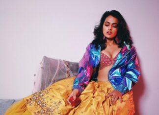 Shraddha Srinath Instagram - Eve and the Forbidden Fruit Circa 2018 Shot by @rohitsabu Hair and make up @shlaya Styled by @jukalker Wearing @ashwinireddyofficial Managed by @vidhyaabreddy