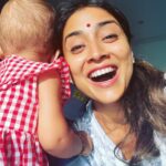 Shriya Saran Instagram - And just like that she turned 1 today . Last year at 7:40 she arrived , she has our heart permanently…. Thank you mom dad and all my family for all your love. @dhrutidave for organising the best baby shower . And all out friends for your love help and advice . @natakoscheeva @neerjasaran @aartisaran15 @sshauryaa23 @dhrutidave it’s been a great journey. We need your blessings . Like @suparnamoitra_ said…. Don’t be scared shriya, @gaurrimalhotra today told me Radha has many god mothers , @riyaazamlani is convinced Radha looks like @andreikoscheev , @shikhab4u calls her mere sheer , @smireddy_14 @therahulaggarwal @kchaudhry you guys are yet to meet her , and give her your love …. I pray that she makes friends every where and gets love from the universe and luck and happiness becomes your best buddy