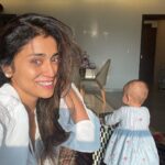 Shriya Saran Instagram - And just like that she turned 1 today . Last year at 7:40 she arrived , she has our heart permanently…. Thank you mom dad and all my family for all your love. @dhrutidave for organising the best baby shower . And all out friends for your love help and advice . @natakoscheeva @neerjasaran @aartisaran15 @sshauryaa23 @dhrutidave it’s been a great journey. We need your blessings . Like @suparnamoitra_ said…. Don’t be scared shriya, @gaurrimalhotra today told me Radha has many god mothers , @riyaazamlani is convinced Radha looks like @andreikoscheev , @shikhab4u calls her mere sheer , @smireddy_14 @therahulaggarwal @kchaudhry you guys are yet to meet her , and give her your love …. I pray that she makes friends every where and gets love from the universe and luck and happiness becomes your best buddy